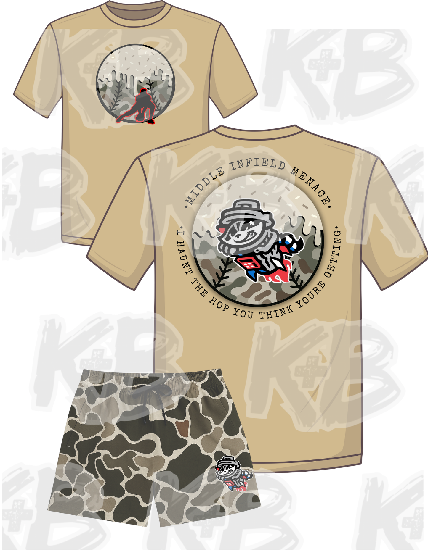 TP Set camo middle infield