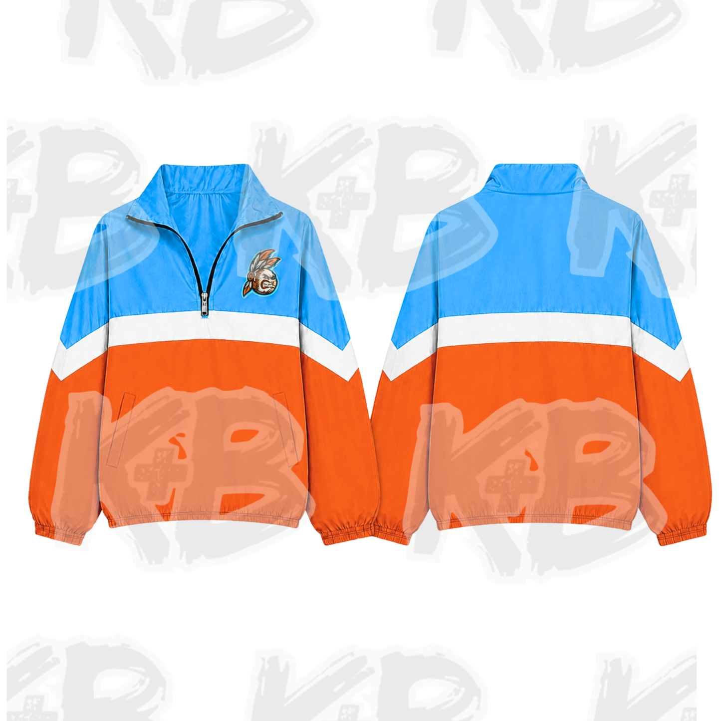 WB Windbreaker 1/2 zip Jacket 3