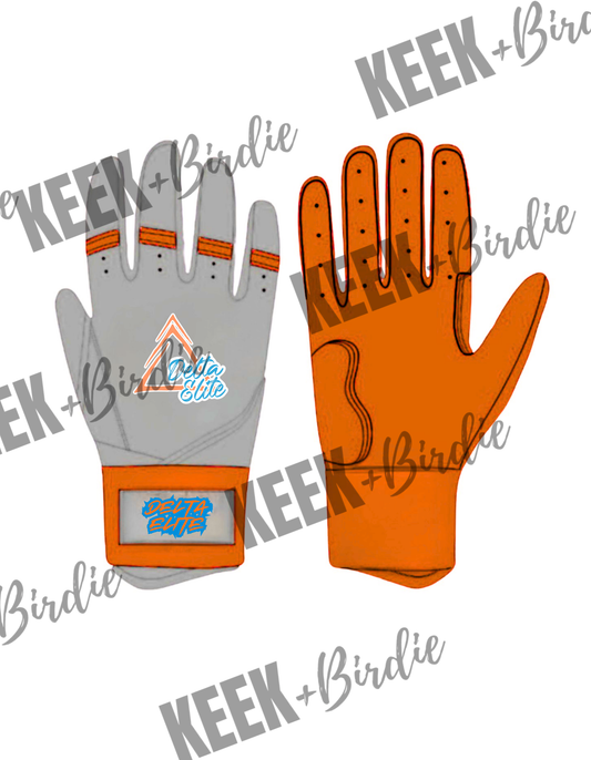 DE Custom Batting Gloves 2