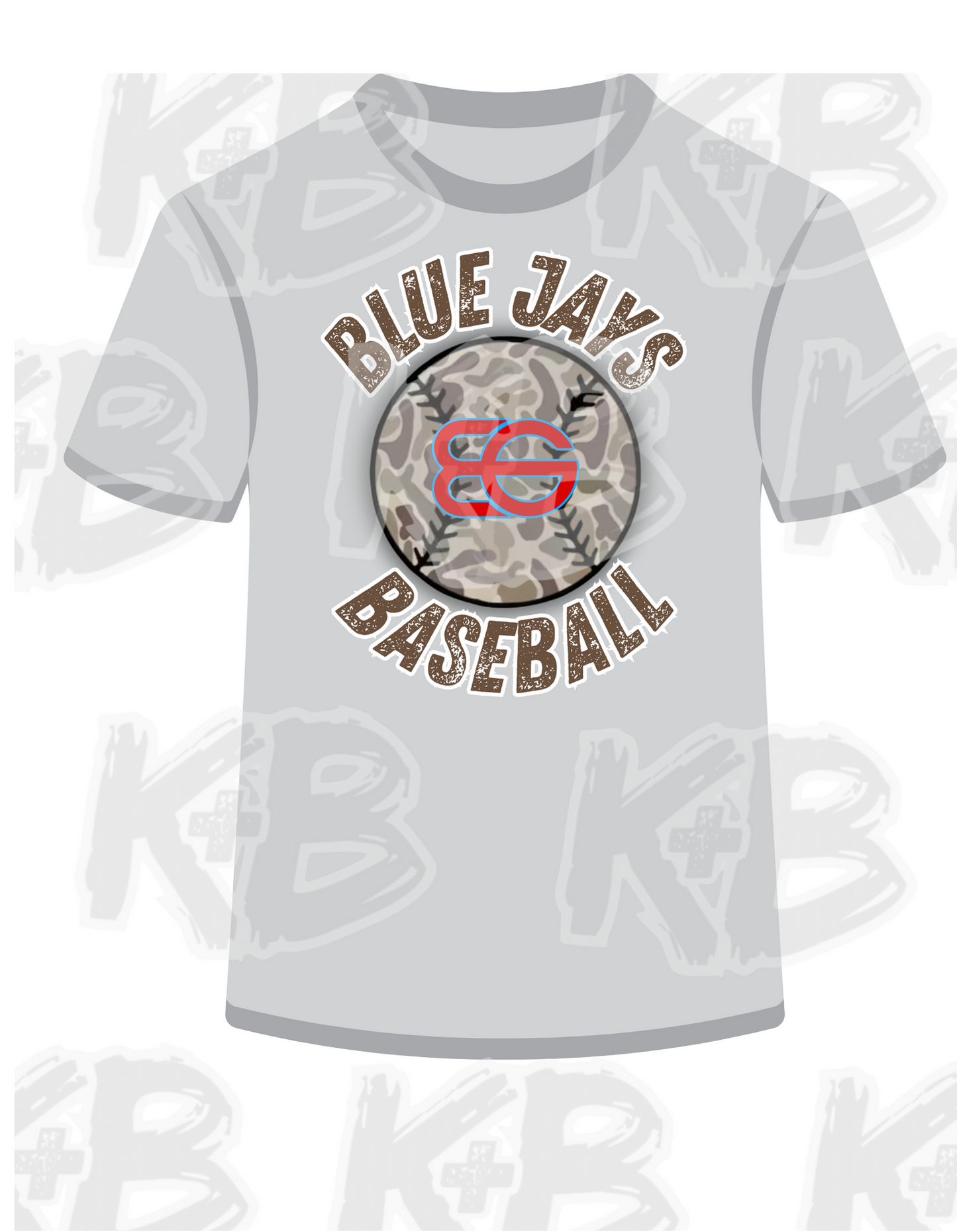 BG camo baseball