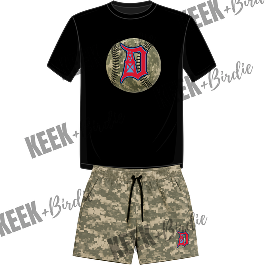 DB Set camo baseball