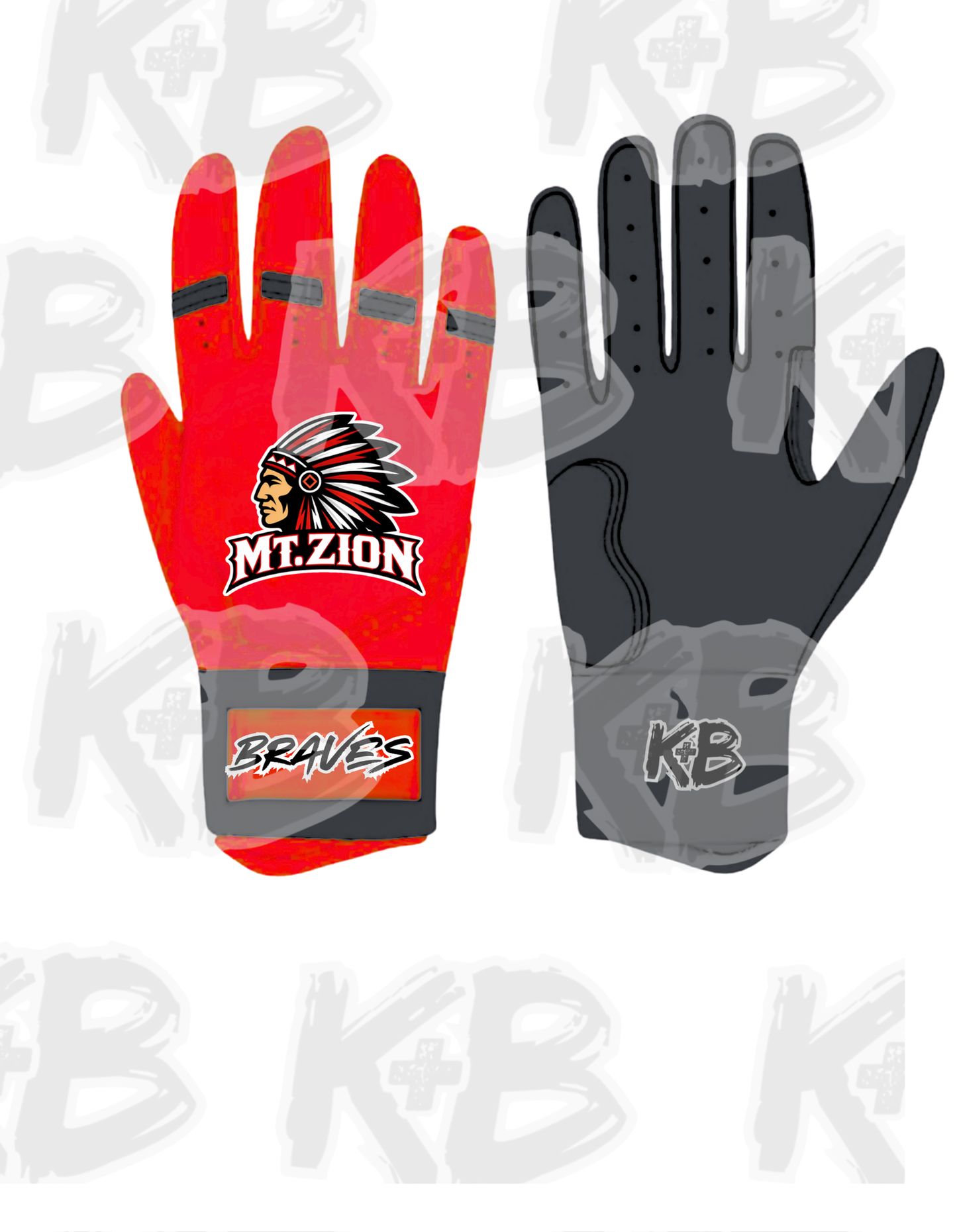 MTZ custom batting gloves