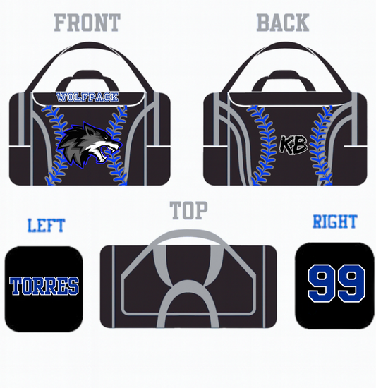 NM Wolfpack Duffle
