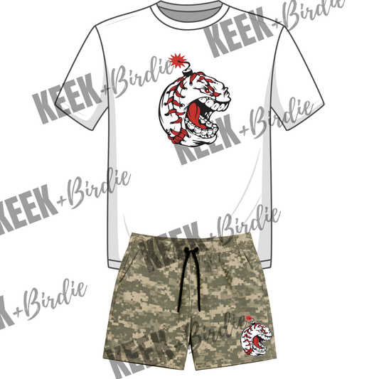 OB set ball/camo shorts