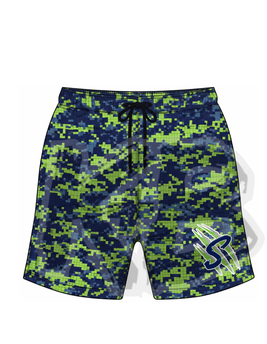 Savage digital camo shorts