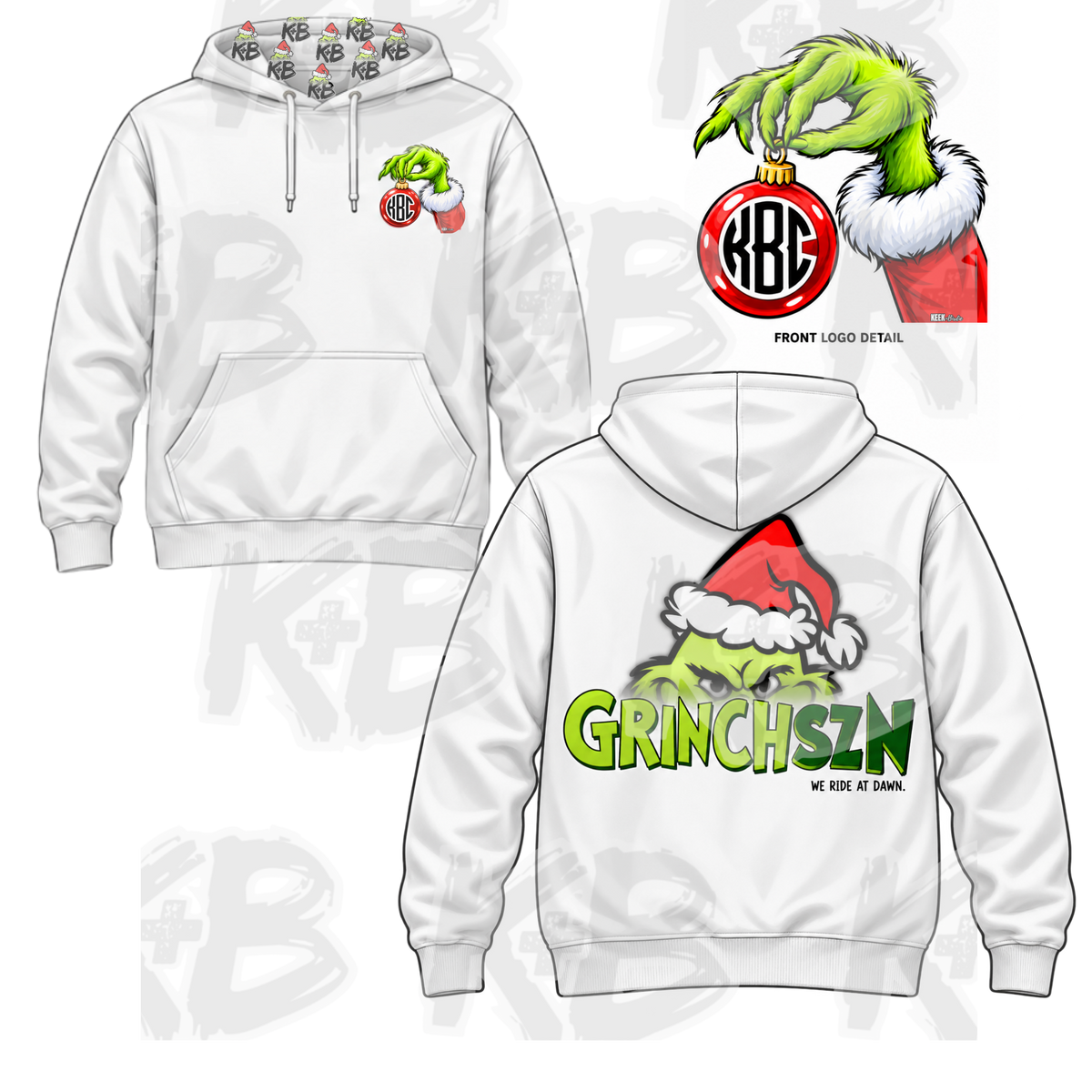 KB hoodie-grinchszn/initiala