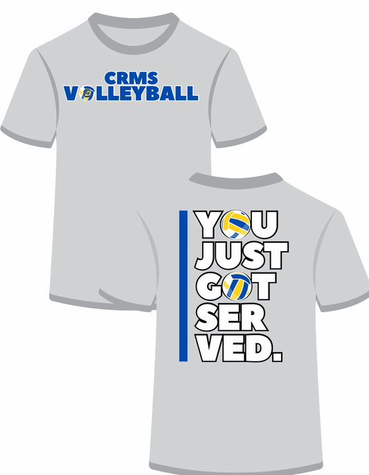 CHS/CRMS Volleyball- YOU just got served