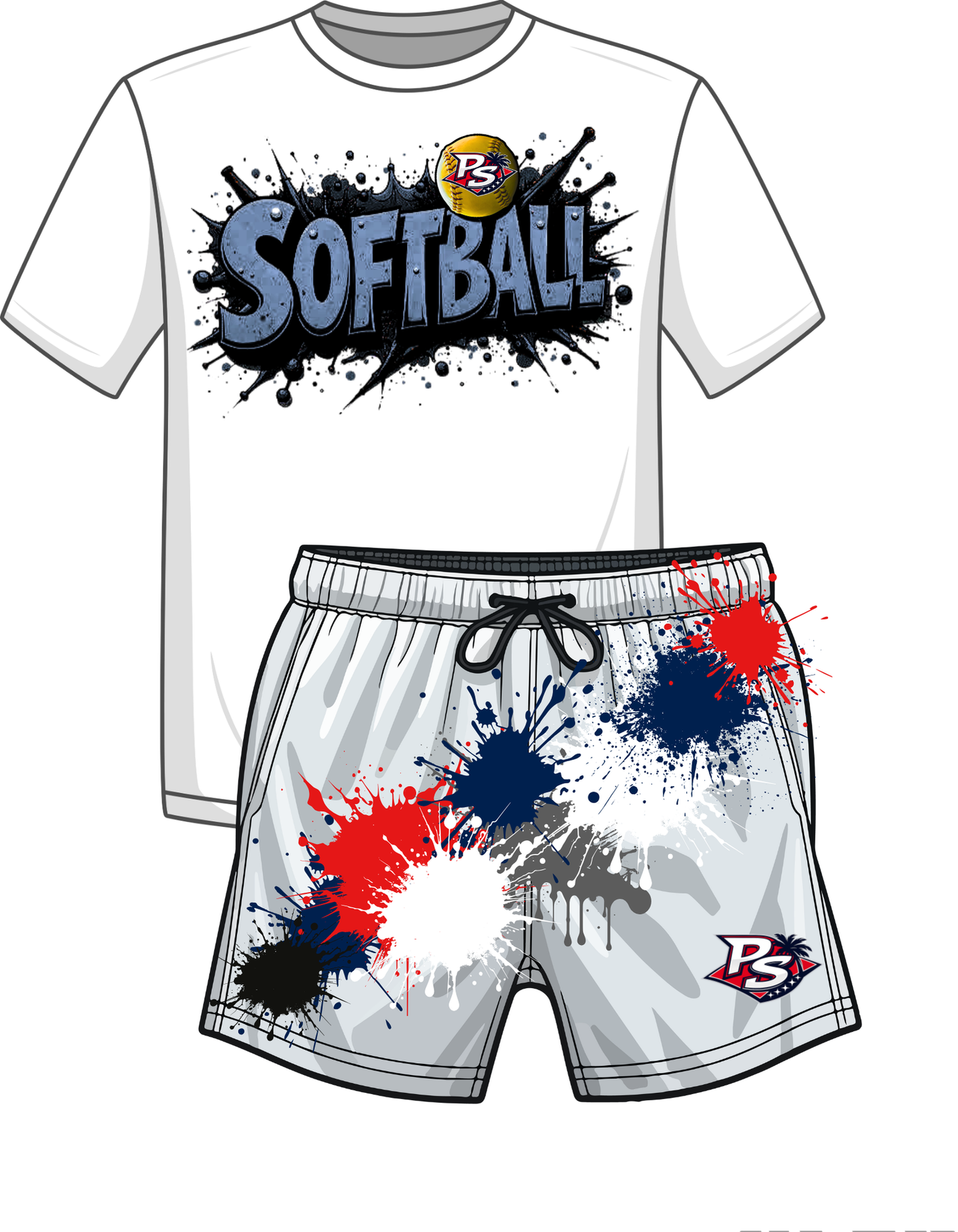 PS set softball splatter