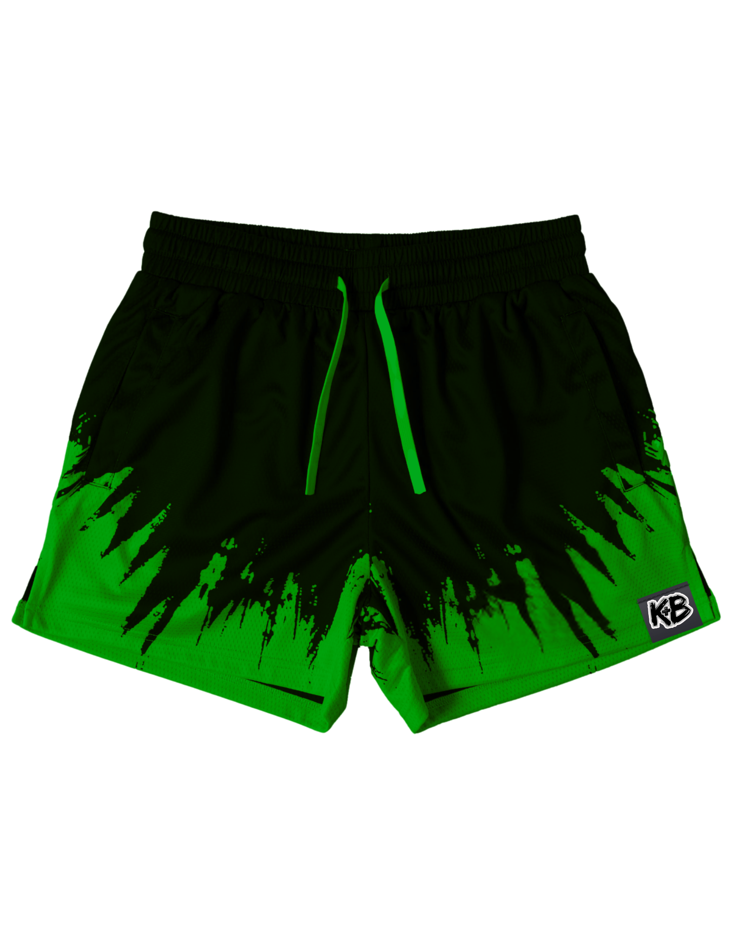 KB shorts black/green