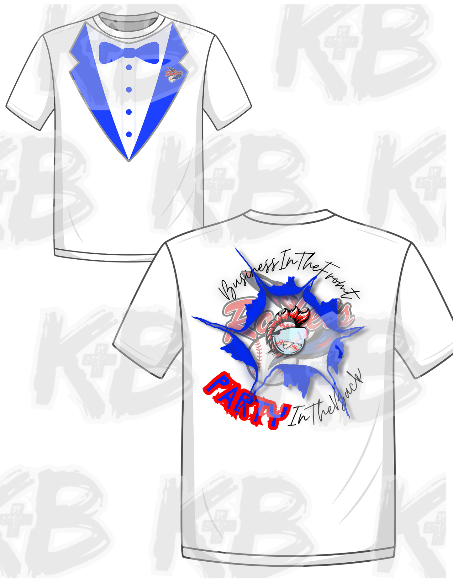 SCR party in the back.