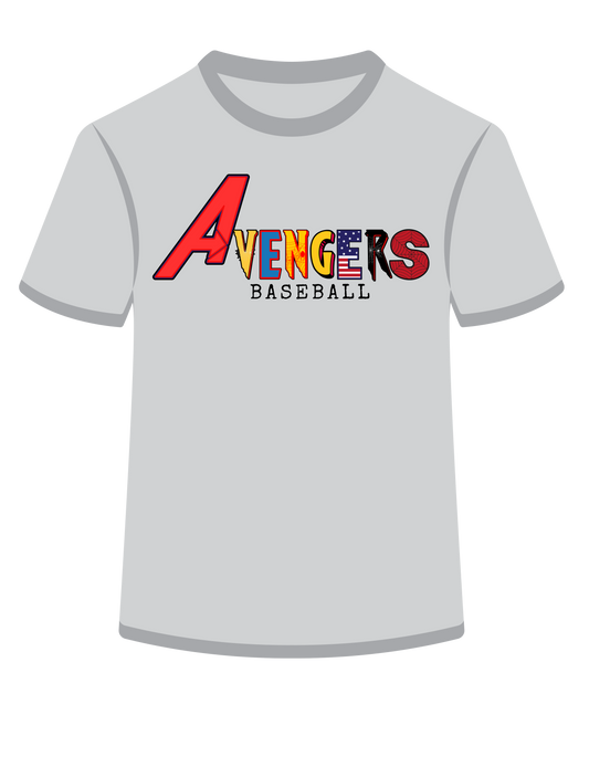 Avengers Baseball (Front Only)