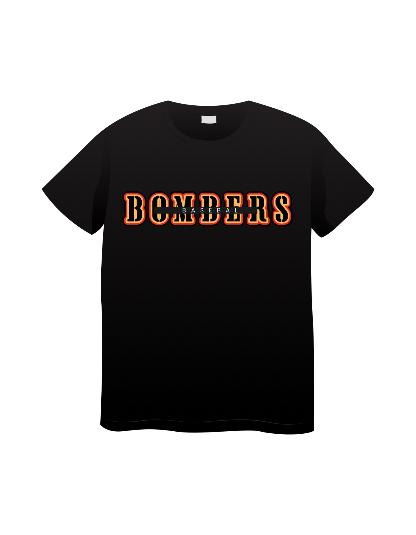 Bombers Baseball (front only)