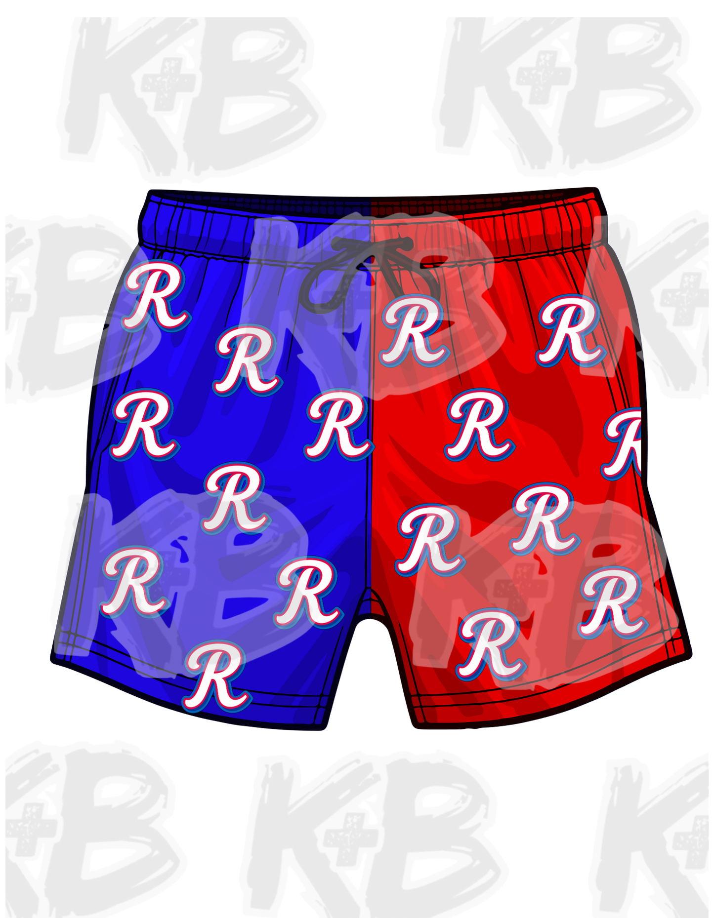CR Shorts scatter logo