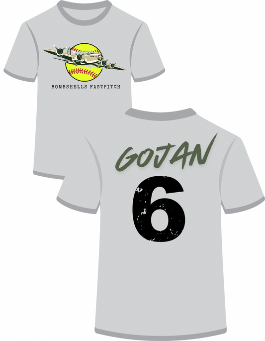 Softball Bomber (Front/Back) Player&#
