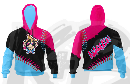 Party Animas Baseball Seams Hoodie