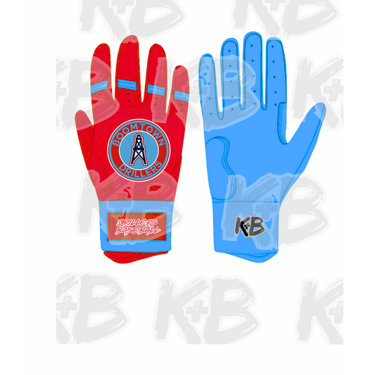 DB custom batting gloves 1