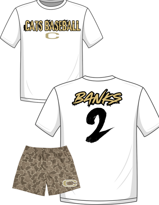 CC set cats baseball camo
