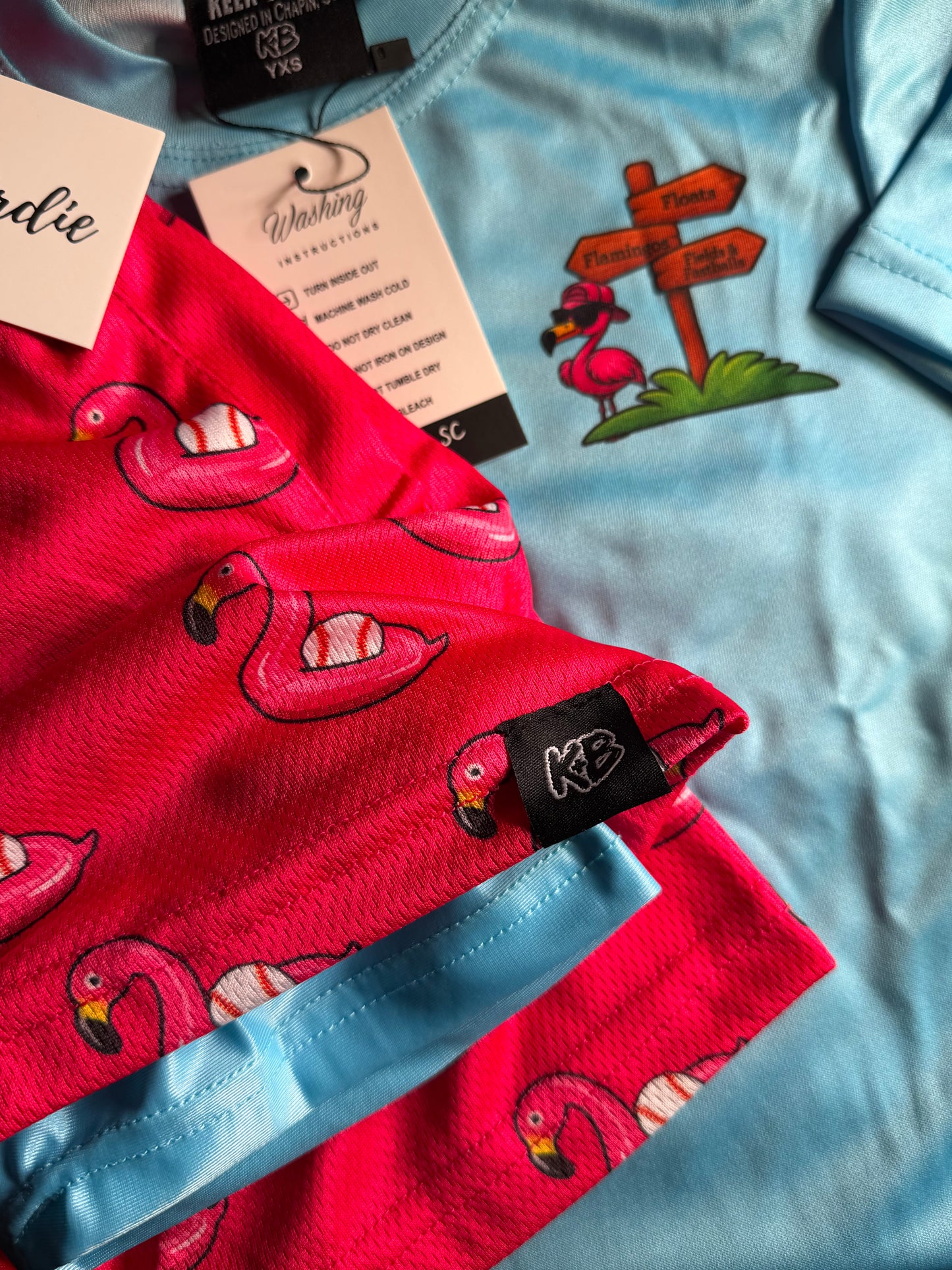 KB flamingos and baseball set with liner RTS