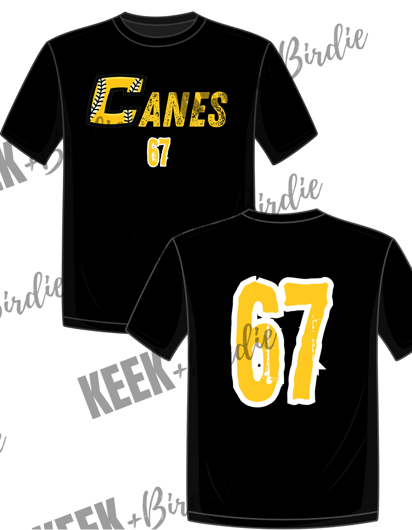 Canes # front/back