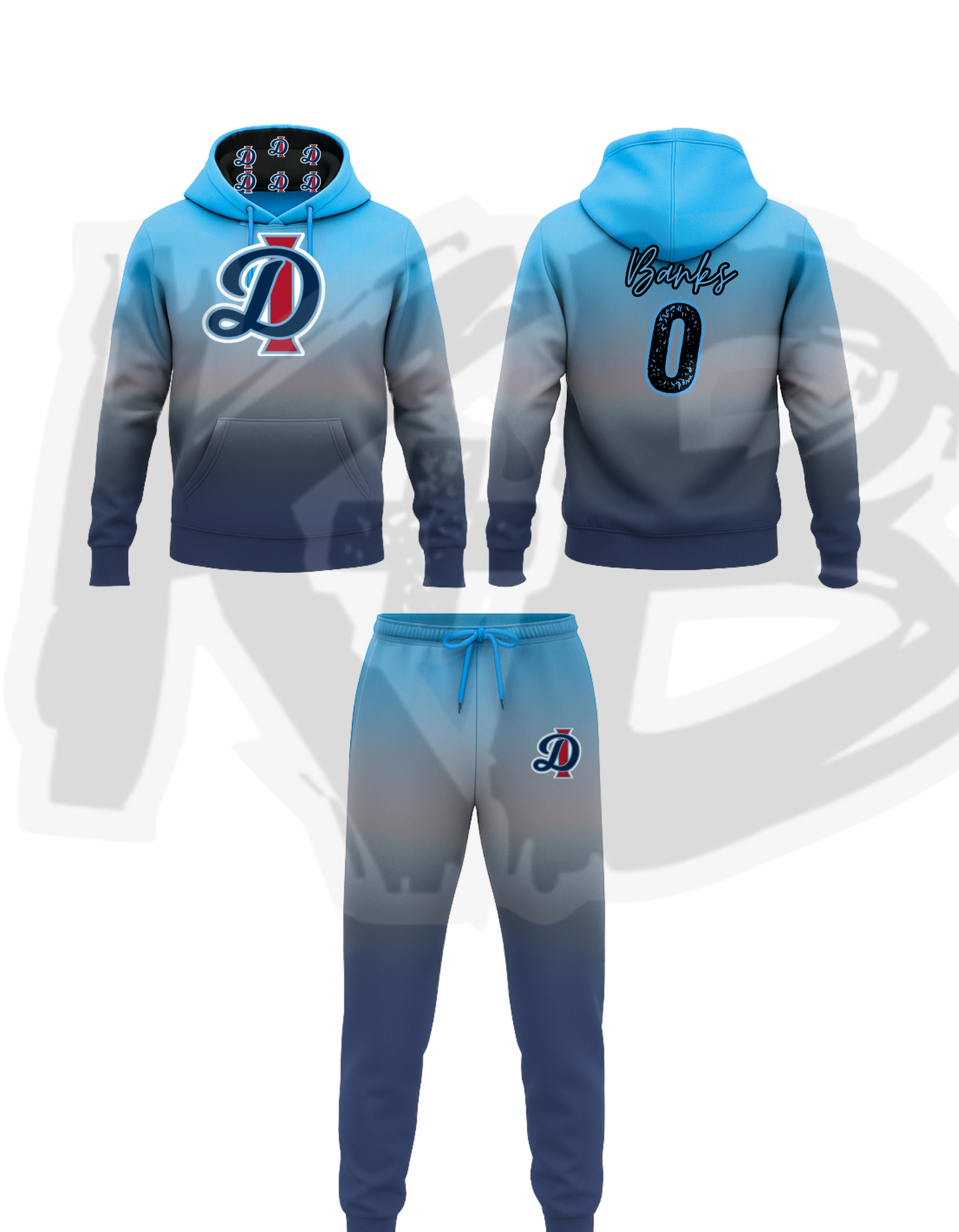 DI hoodie/jogger set