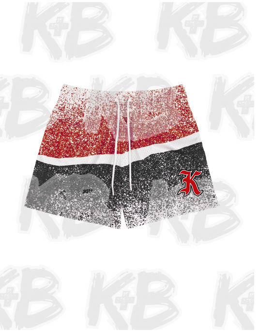 AKS shorts spray paint