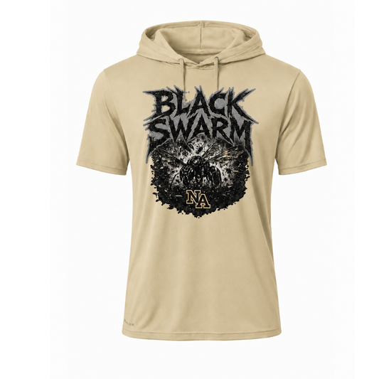 NA black swarm hooded shirt 2