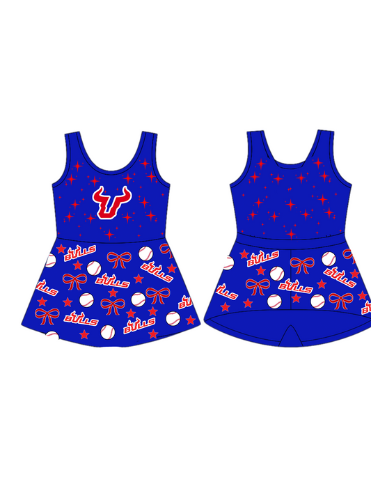 Bulls-Sister Dress w/shorts under