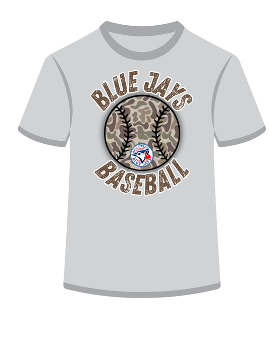 Ball St- Blue Jays Baseball Camo Ball