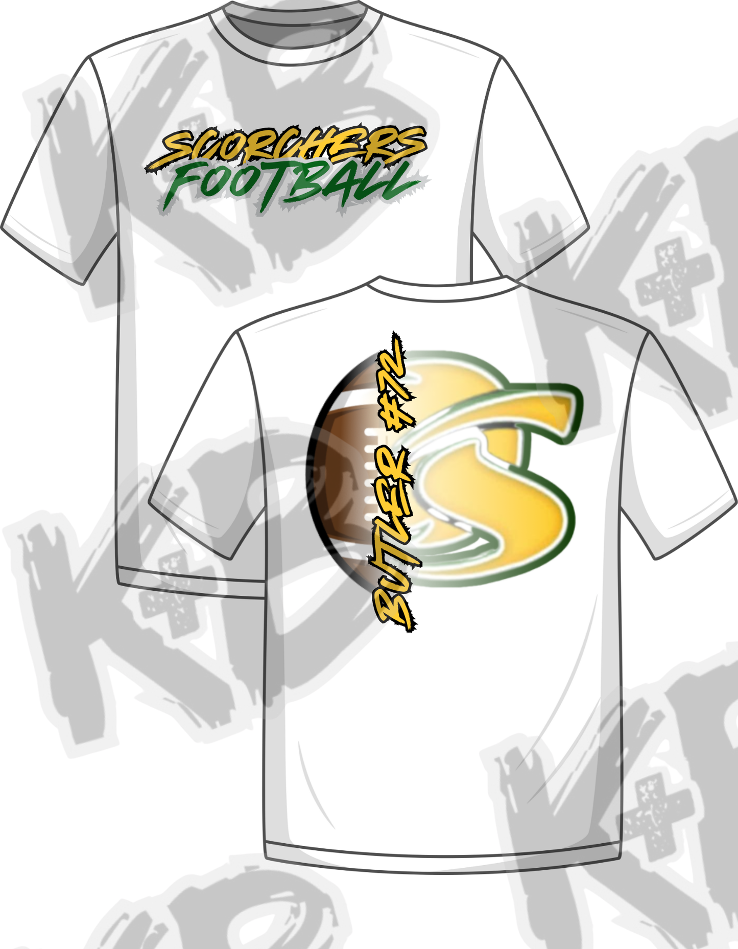 Scorchers Football Tshirt 4