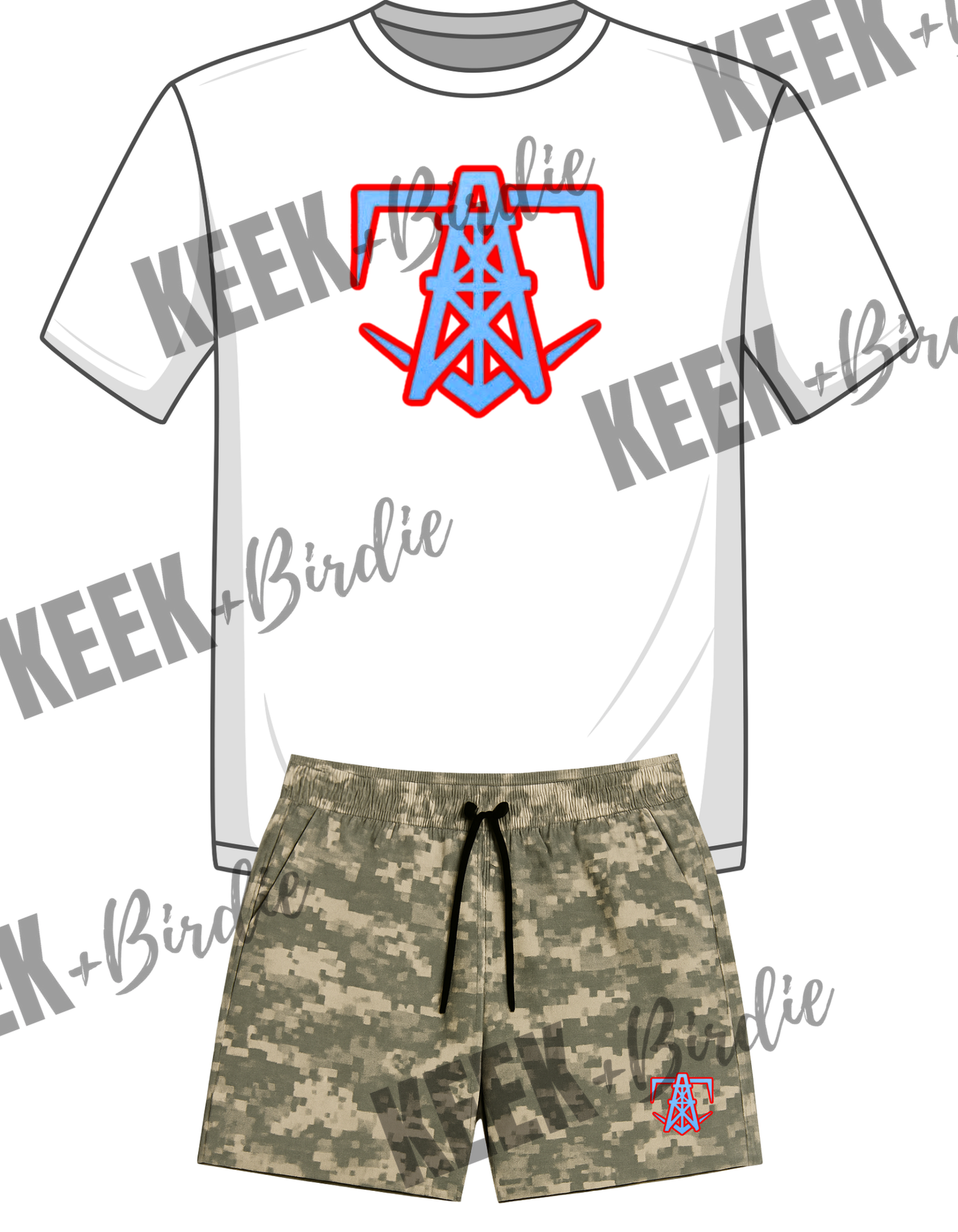 OB Set camo plain