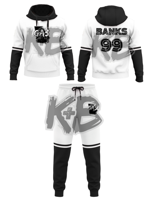 GAS hoodie/jogger set 4