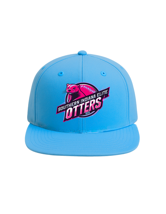 Otters Hat-Snapback Columbia Blue