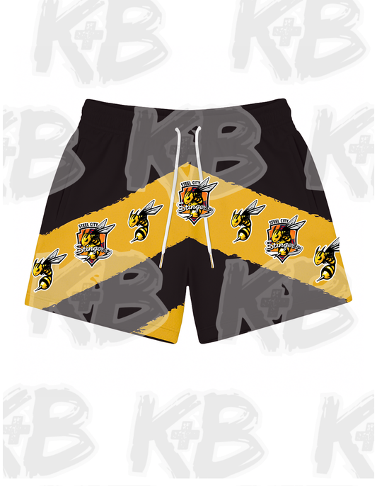SCS Shorts stripe multi logo
