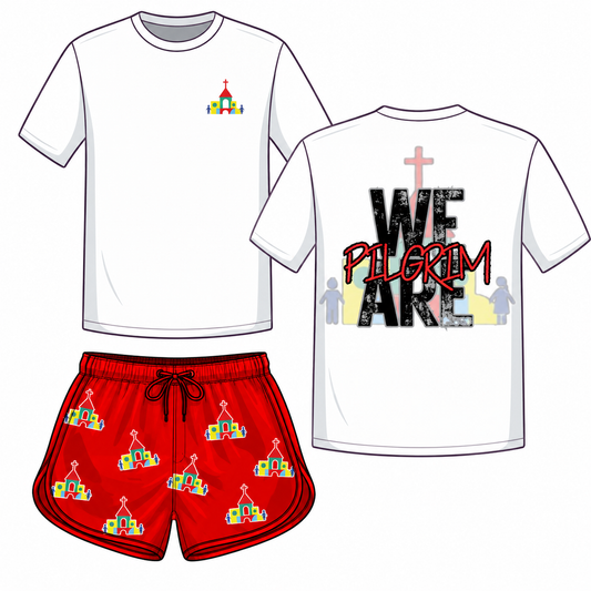 KB Pilgrim Set-We Are Pilgrim (Female Style Shorts)