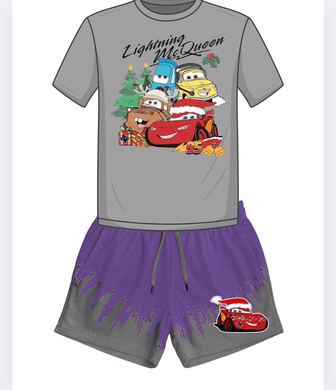 TPT Christmas Set car