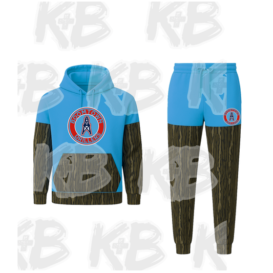 DB hoodie/jogger set camo