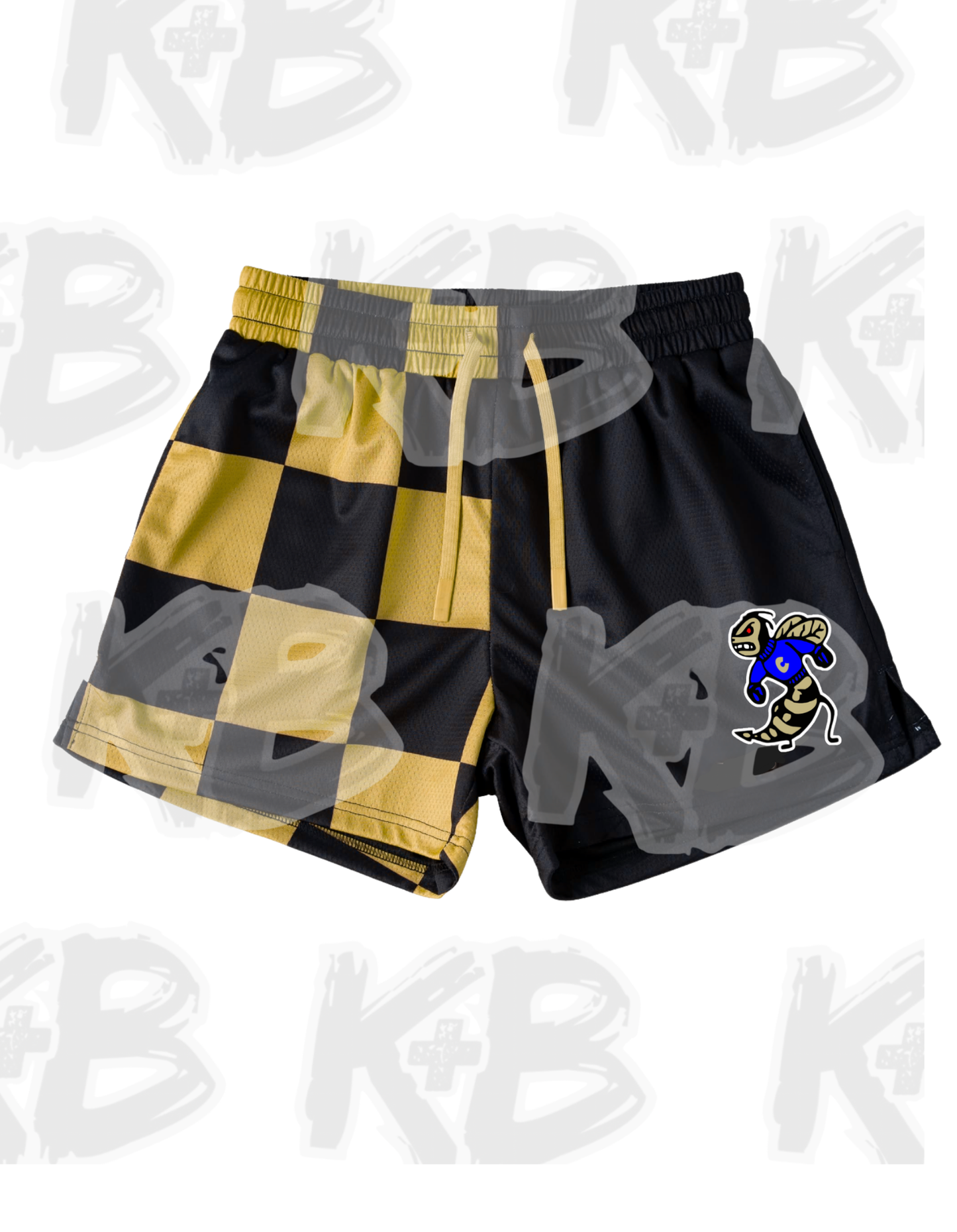 CY shorts checkered