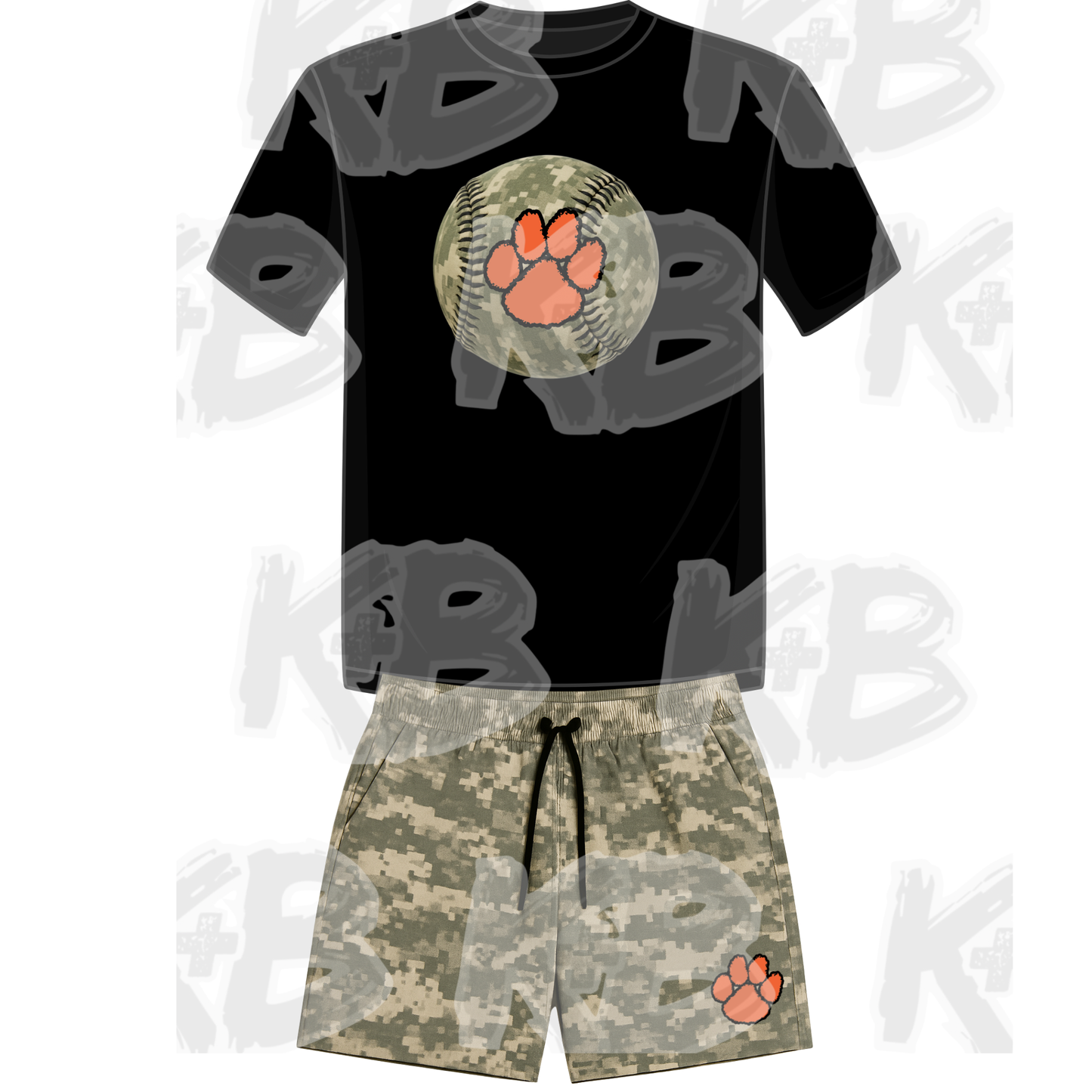 Cats set camo baseball