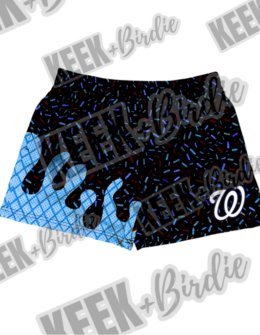 STX black ice cream shorts