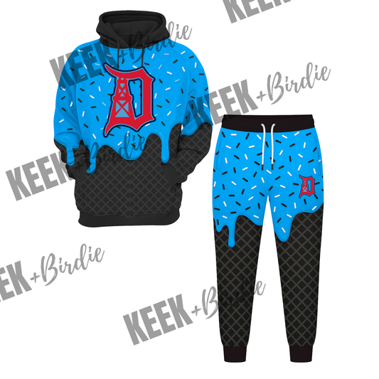 DB hoodie/jogger set drippy