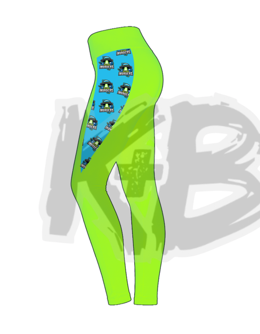Base Invaders leggings
