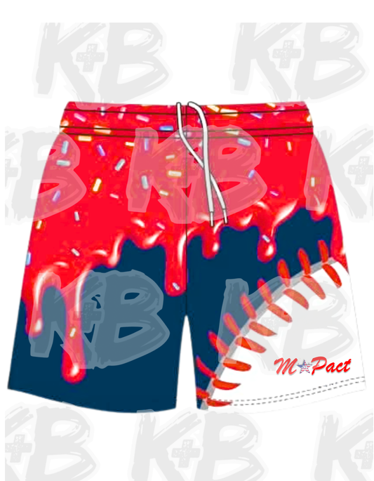 MP Shorts drippy seams