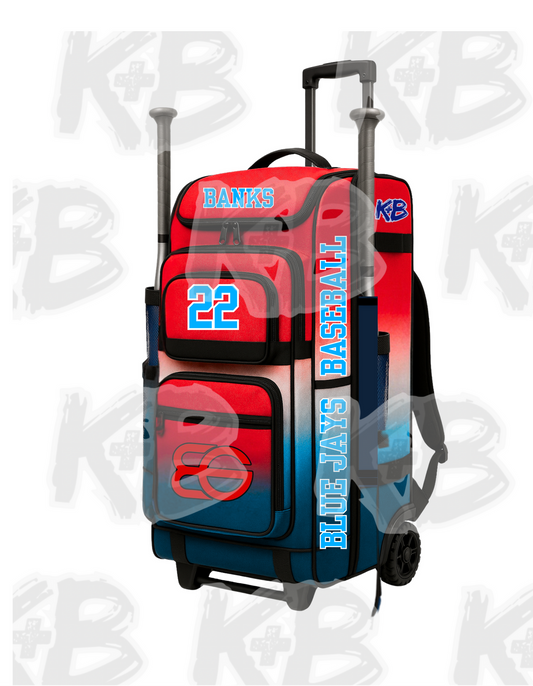 BG bat bag with trolley 2