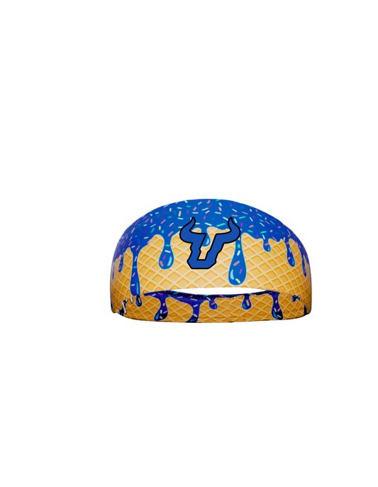 Bulls Headband Blue