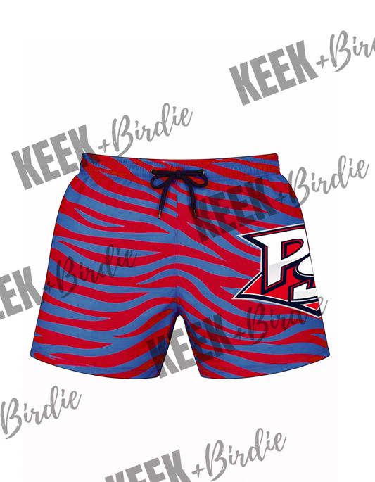 PS shorts stripes