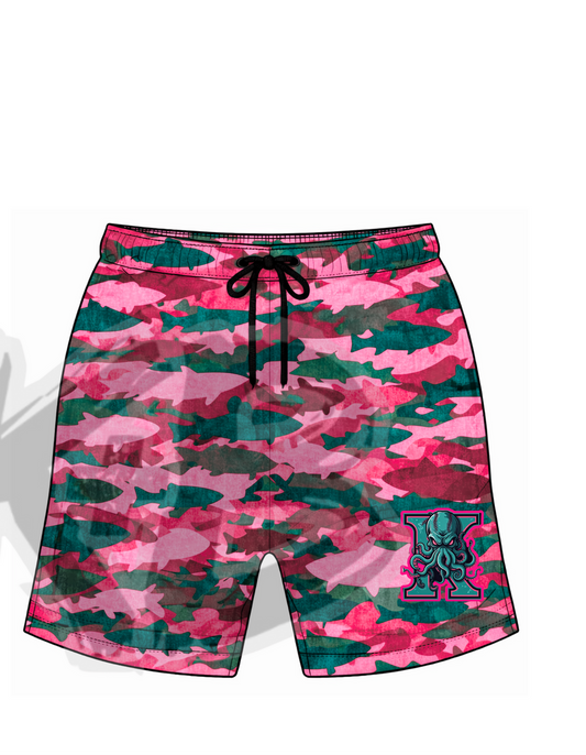 OKK shorts camo fish