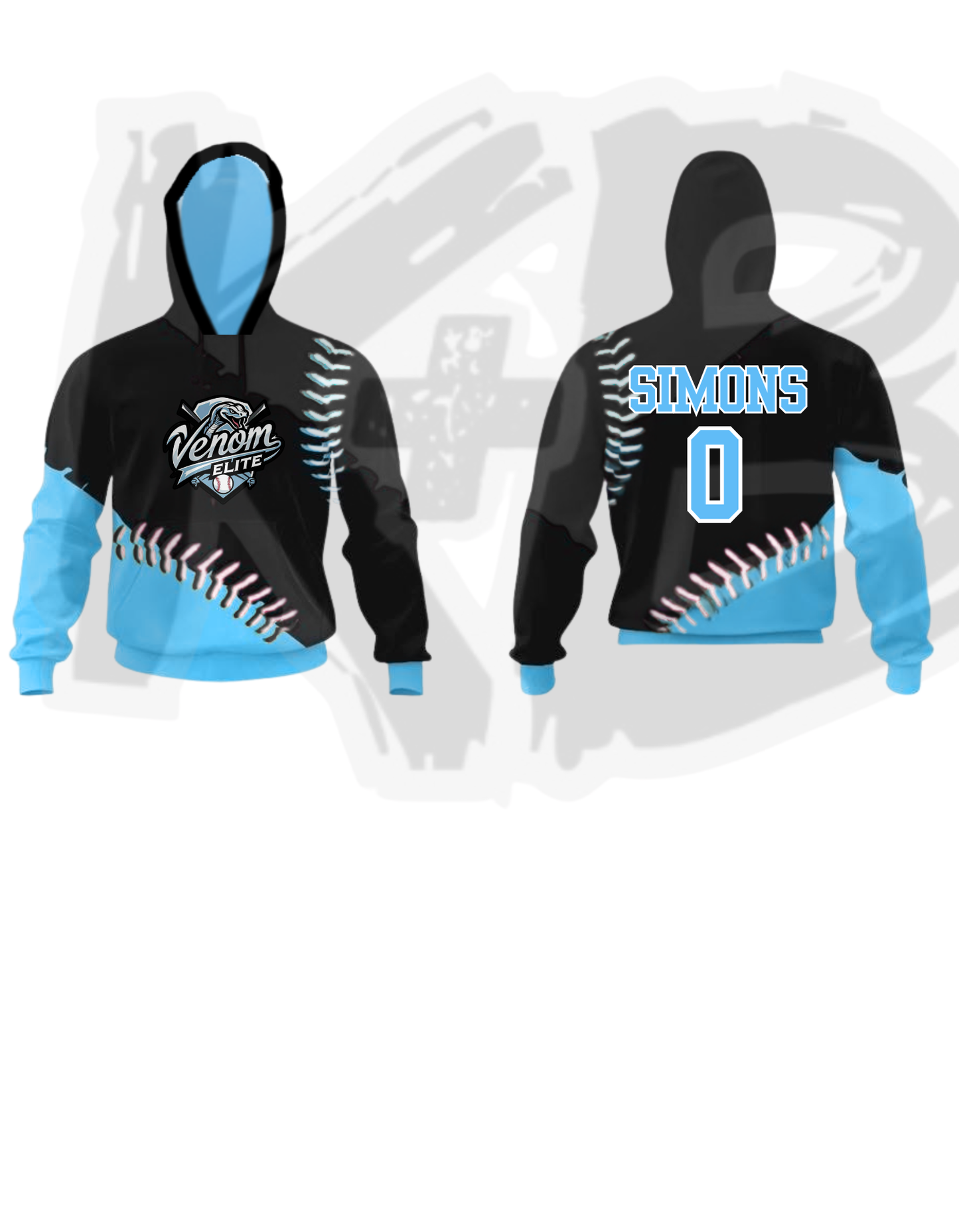 Venom Elite Hoodie Seams