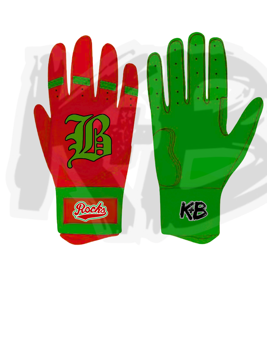 Rocks Custom Batting Gloves
