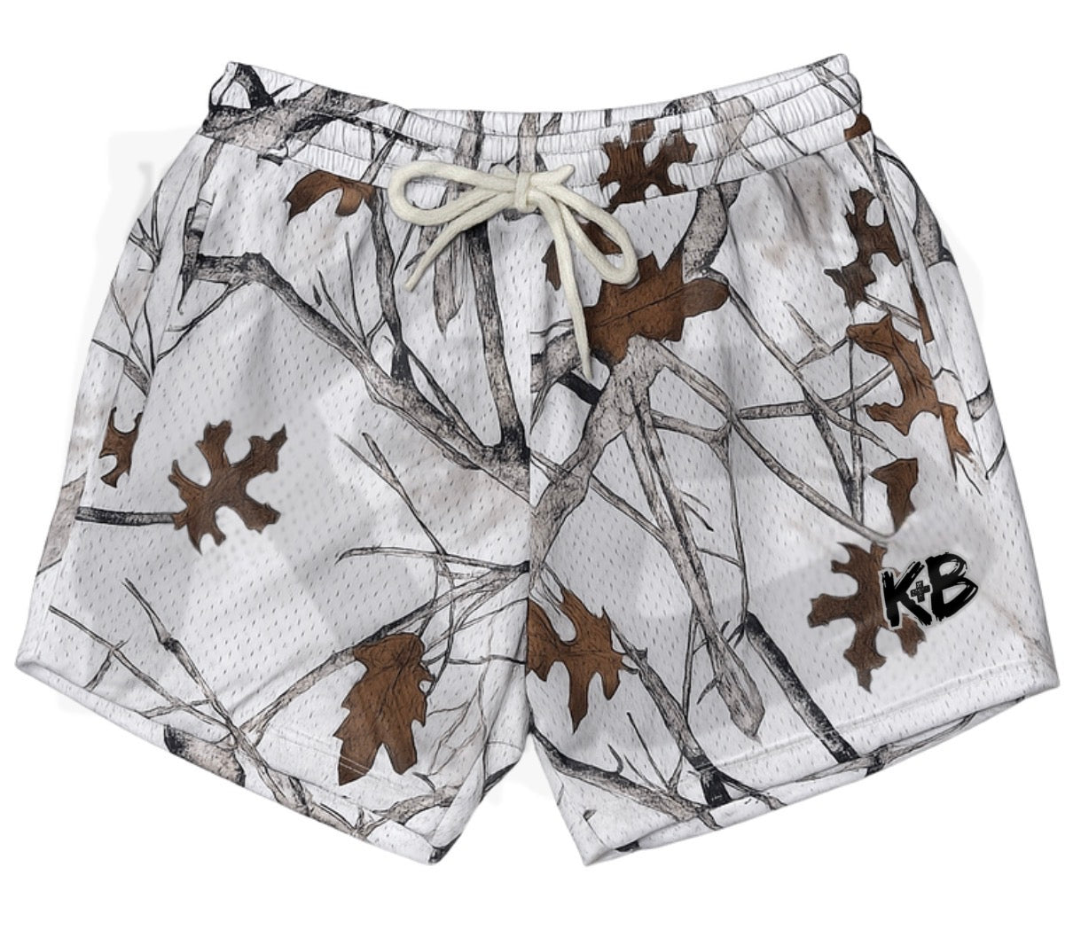 KB shorts white camo