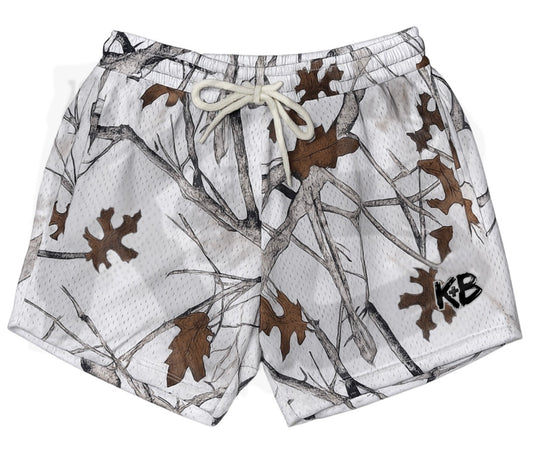 KB shorts white camo